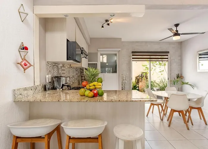 Casa Playa 3bed 4bath - En Residencial Con Piscina Casa de férias *