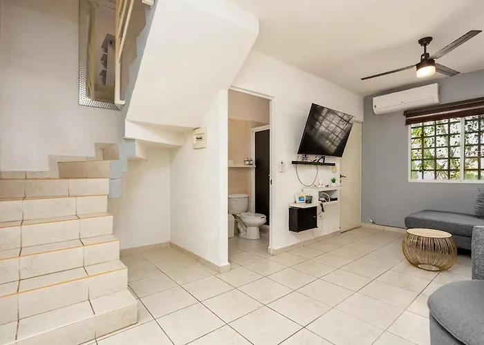 Casa de férias Casa Playa 3bed 4bath - En Residencial Con Piscina Playa del Carmen