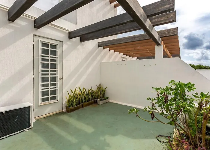 Casa de férias Casa Playa 3bed 4bath - En Residencial Con Piscina *